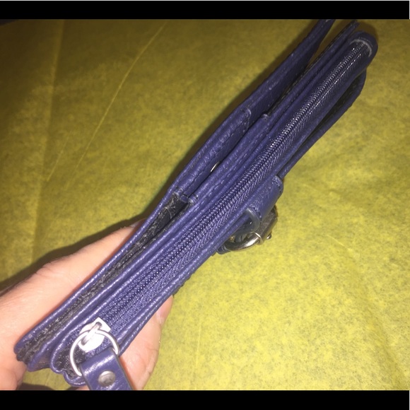 Relic by Fossil Faux Leather Wallet In Blue - Picture 8 of 8